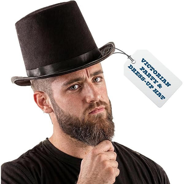 Jaxon Mid Crown Top Hat (Small, Black) at Amazon Men's Clothing